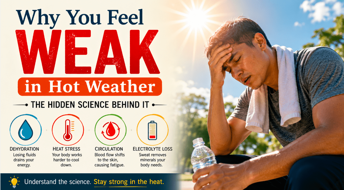Why You Feel Weak in Hot Weather – The Hidden Science Behind It 11 Feeling Weak in Hot Weather