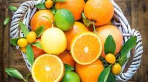 Lemon, Malta, Orange for anti-aging diet