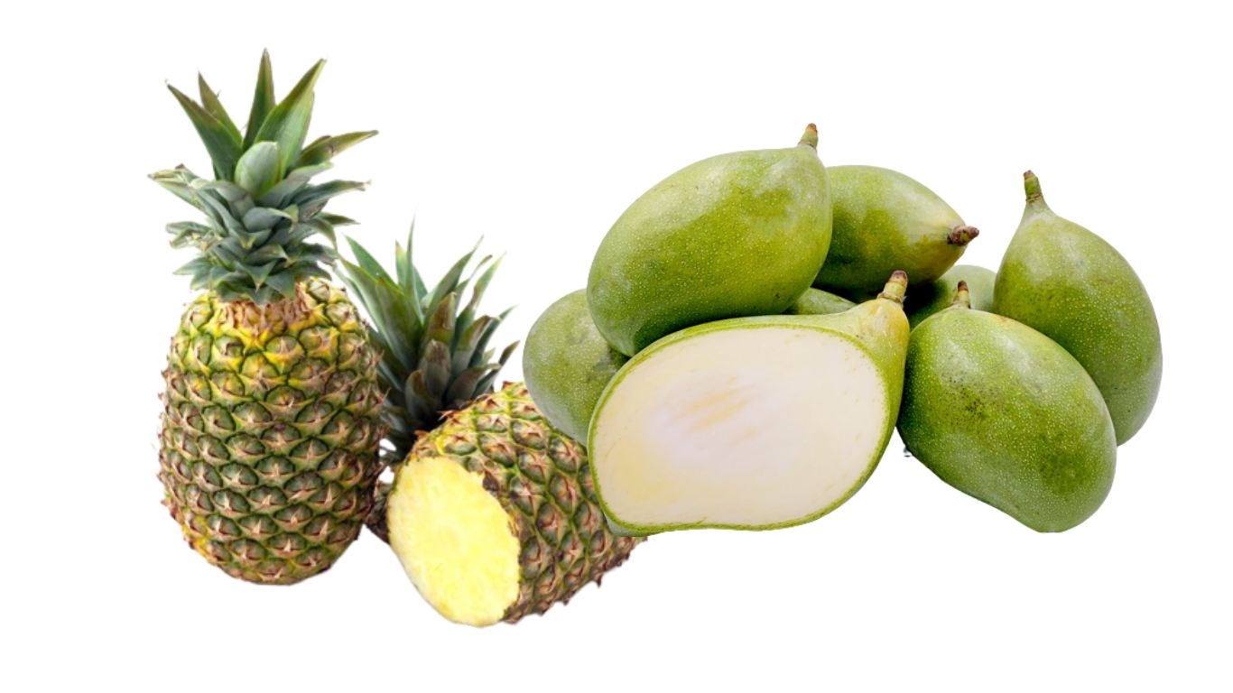 Read more about the article 9 unique health benefits of pineapple and green mango!