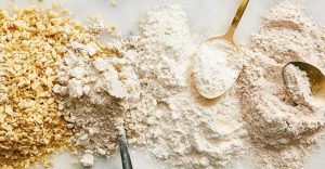 Refined flour