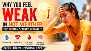 Read more about the article Why You Feel Weak in Hot Weather – The Hidden Science Behind It